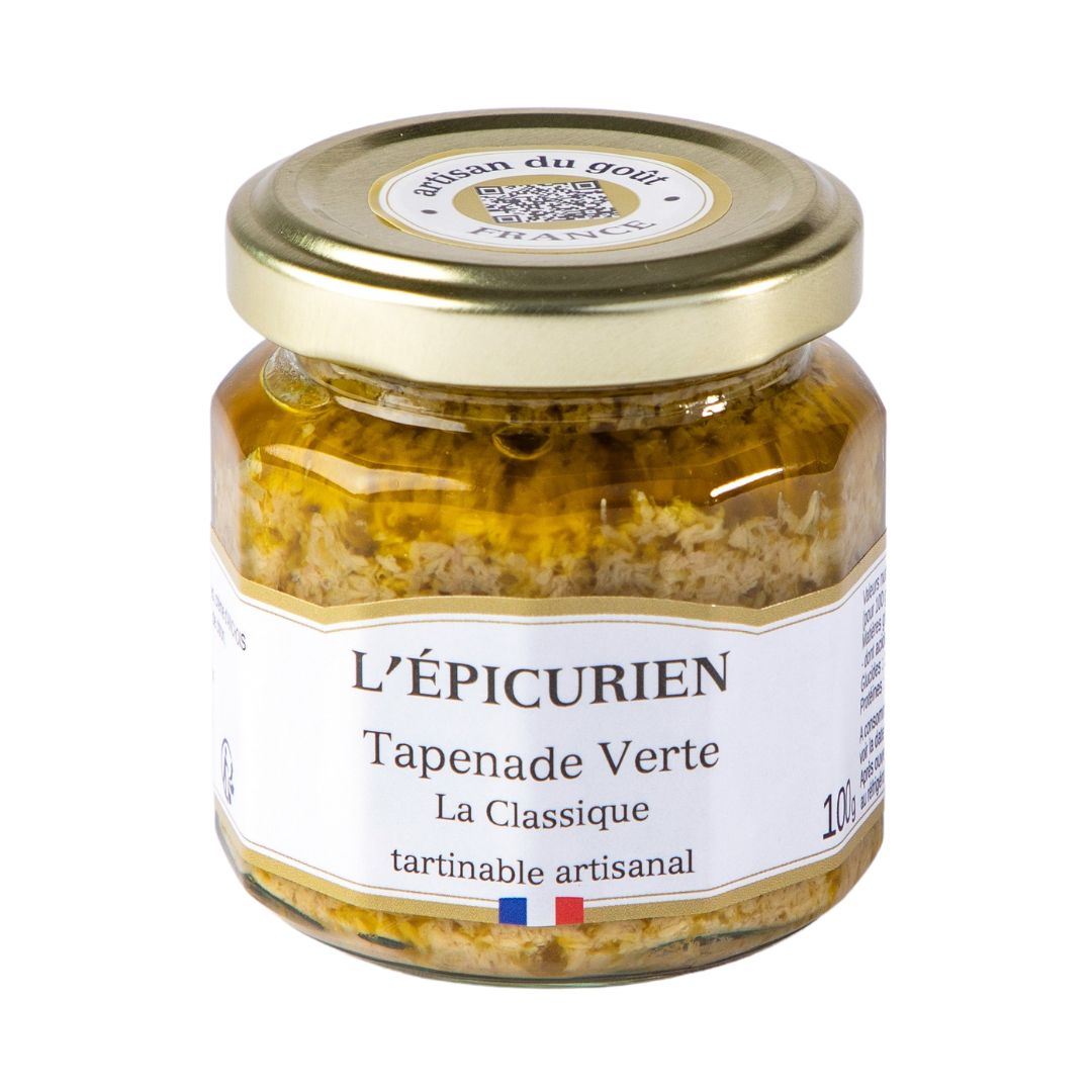Tapenade Verte - Tartinable Artisanale - 50g