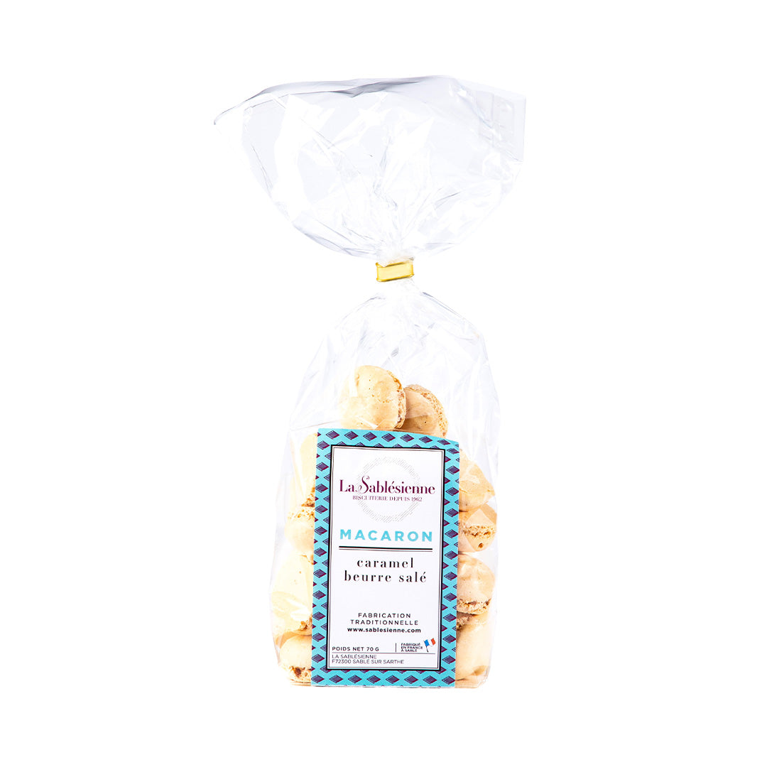 Macarons au caramel beurre salé - sachet 70g