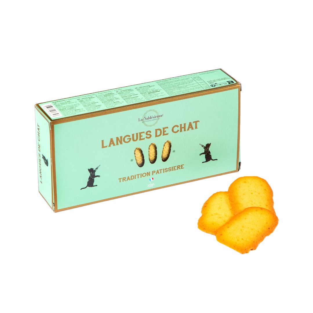 Langues de chat - étui de 120g