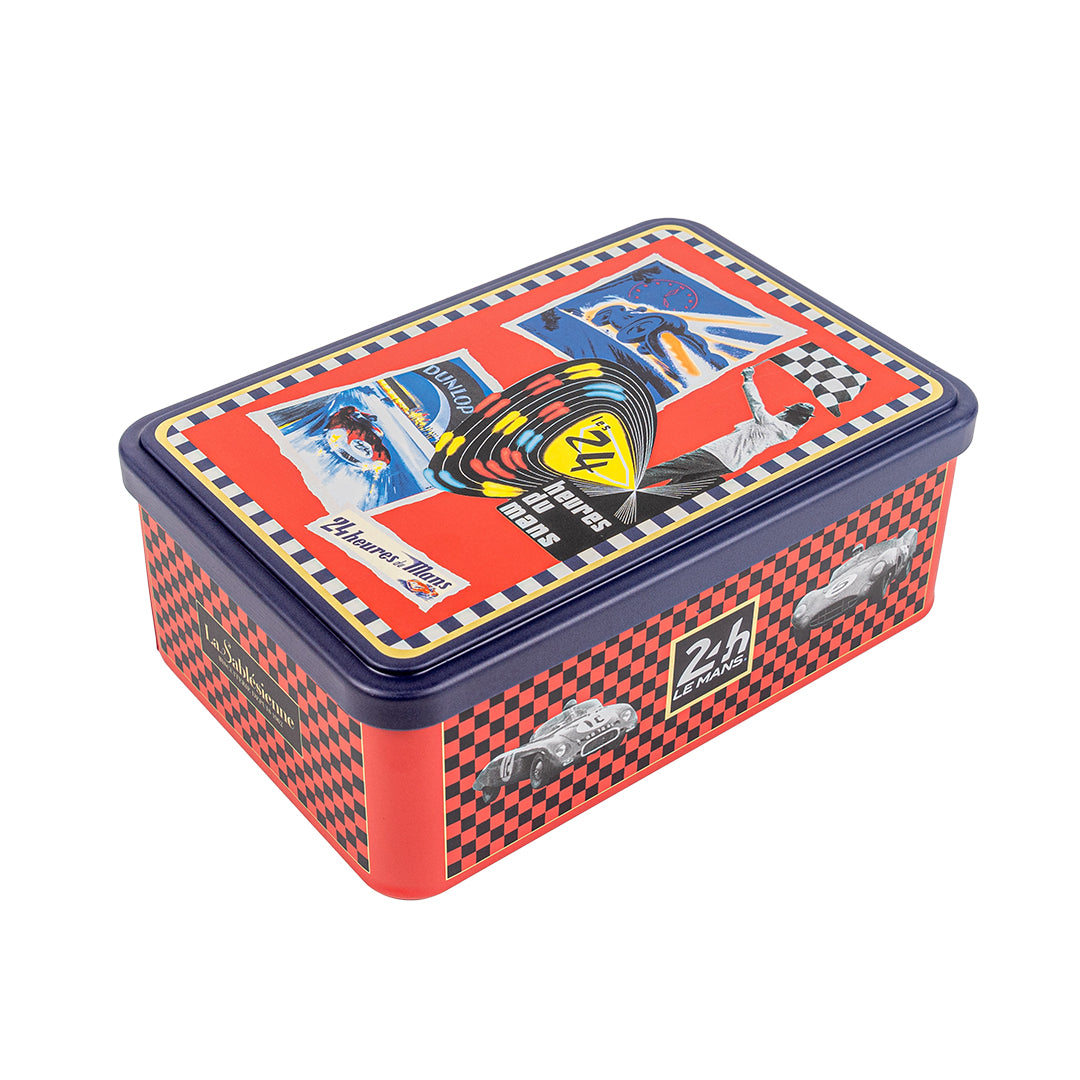 Biscuits sablés aux pépites de chocolat - boite métal édition 1950 24H du Mans 300g