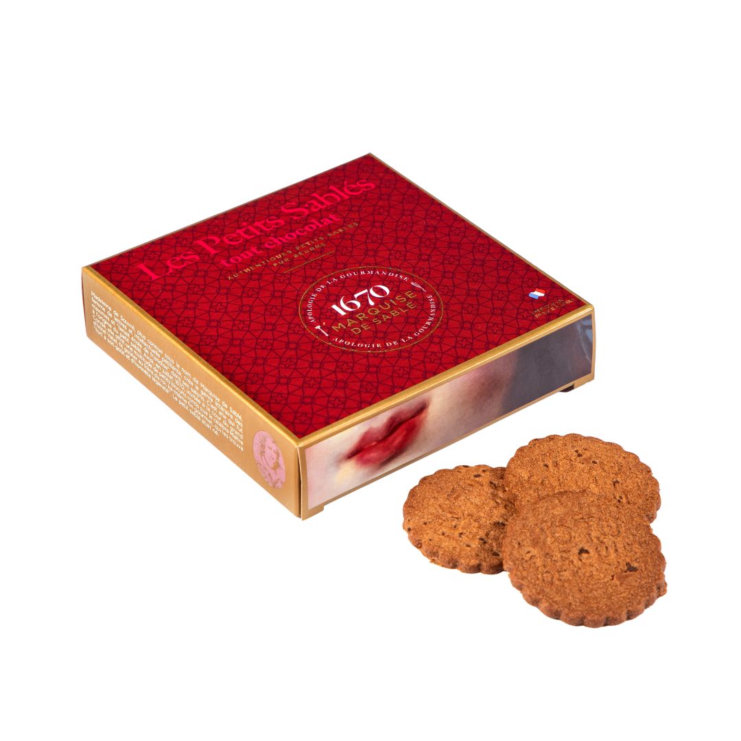 Biscuits sablés tout chocolat - étui 100g