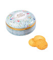 Salted caramel chips cookies "Wild bouquet" 175g round tin