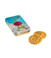 Biscuits sablés nature pur beurre - Mini boite métal Paris Papillon - 35g