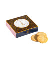 Caramel chips cookies - 1670 Marquise de Sablé Eiffel Tower box - 100g