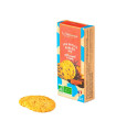 Organic cookies with caramel chips and tonka beans - 37g mini box