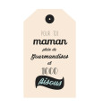 "Pour toi maman" card