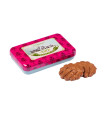 All chocolate cookies - "Cat paws" 35g mini tin