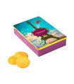 Plain butter cookies - "Butterfly Paris" 150g tin