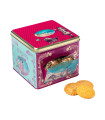 Plain butter cookies - "Adele's toys" 300g dispencer tin  