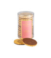 Effusion plain butter cookies and milk chocolate - 135g