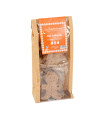 Christmas orange and cinnamon organic cookies - 100g bag