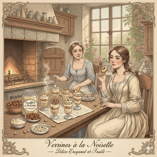 Verrines à la Noisette : Un Dessert Croquant et Fruité par La Sablésienne
