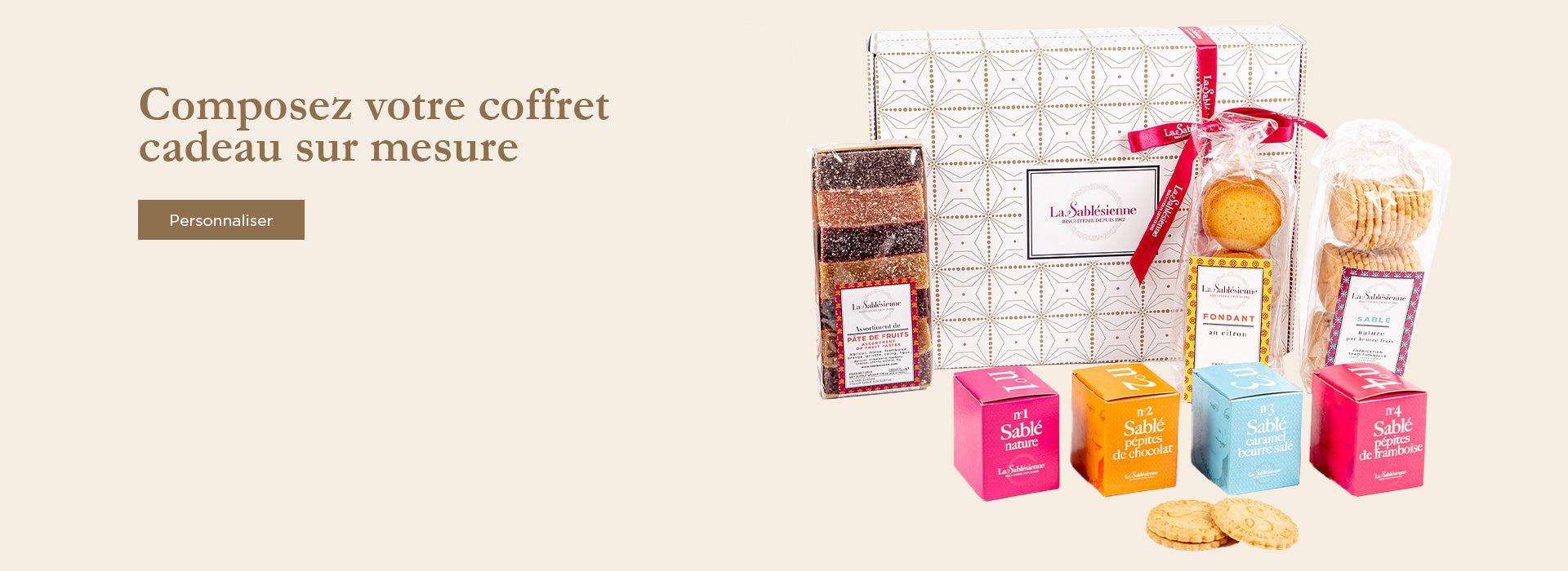 Coffret cadeaux personnalisé