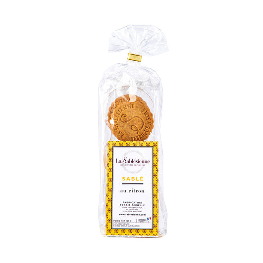 Biscuits sablés pépites de citron - sachet 125g
