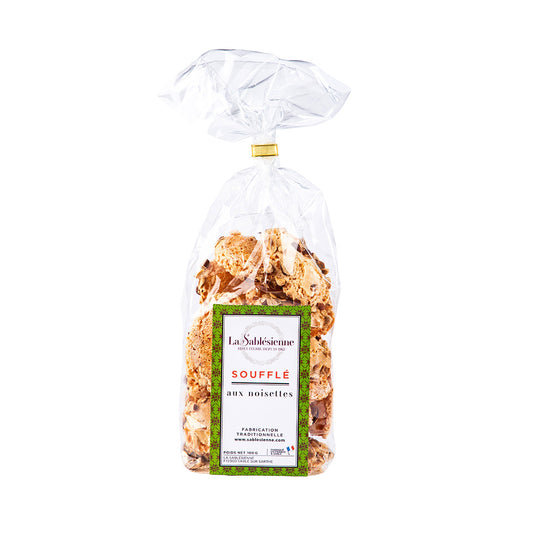 Soufflés aux noisettes - sachet 100g