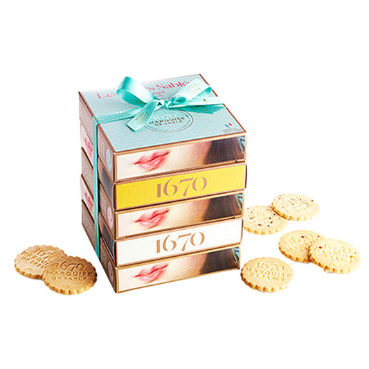 Assortiment de Sablés 1670 Marquise de Sablé - 5 saveurs