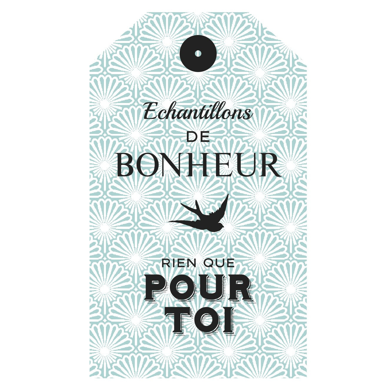 Carte Échantillon de Bonheur