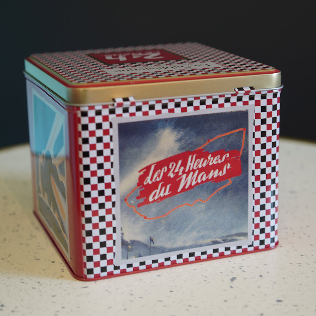 Biscuits sablés nature pur beurre frais  - boite distributrice "24h du Mans" 300g