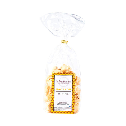 Macarons aux pépites de citron - 100g