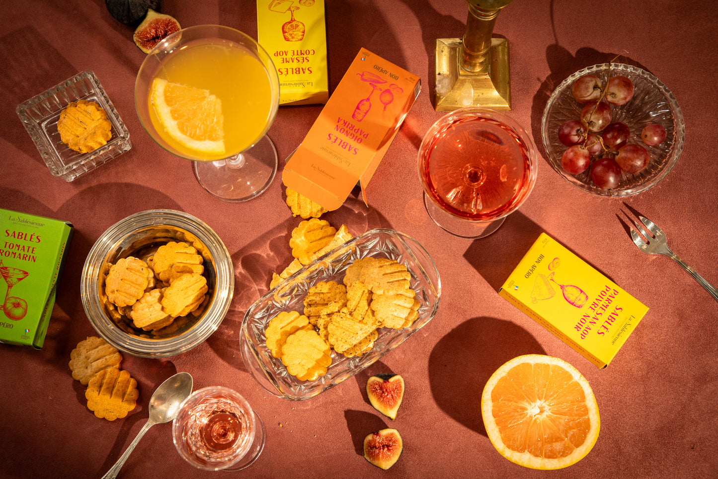 Petits Sablés salés Parmesan AOP Poivre - 40g