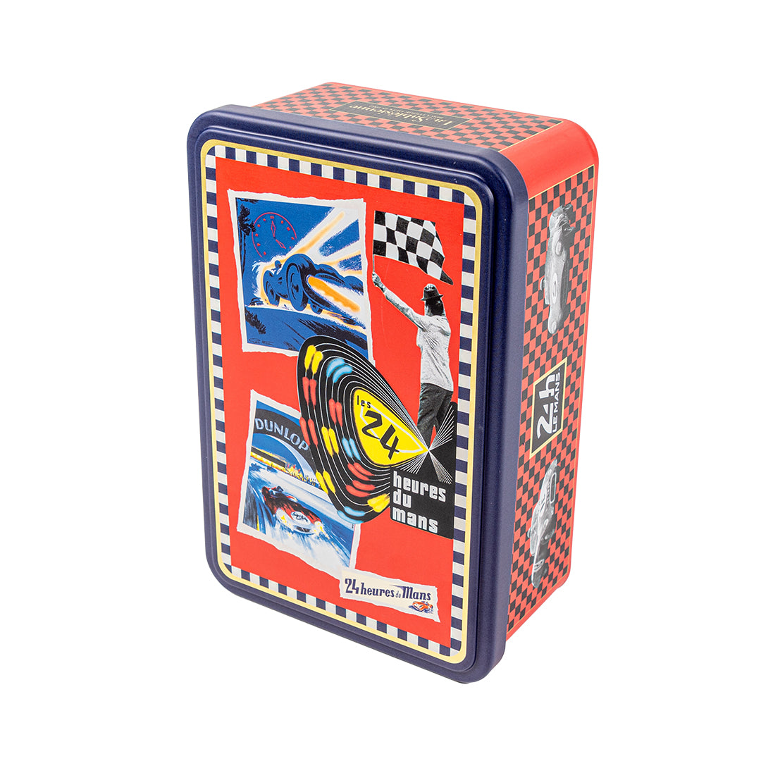 Biscuits sablés aux pépites de chocolat - boite métal édition 1950 24H du Mans 300g