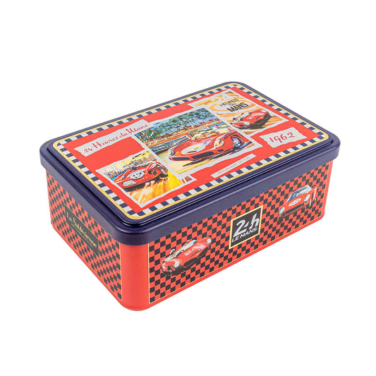 Biscuits sablés nature au pur beurre frais - boite métal édition 1960 24H du Mans 300g