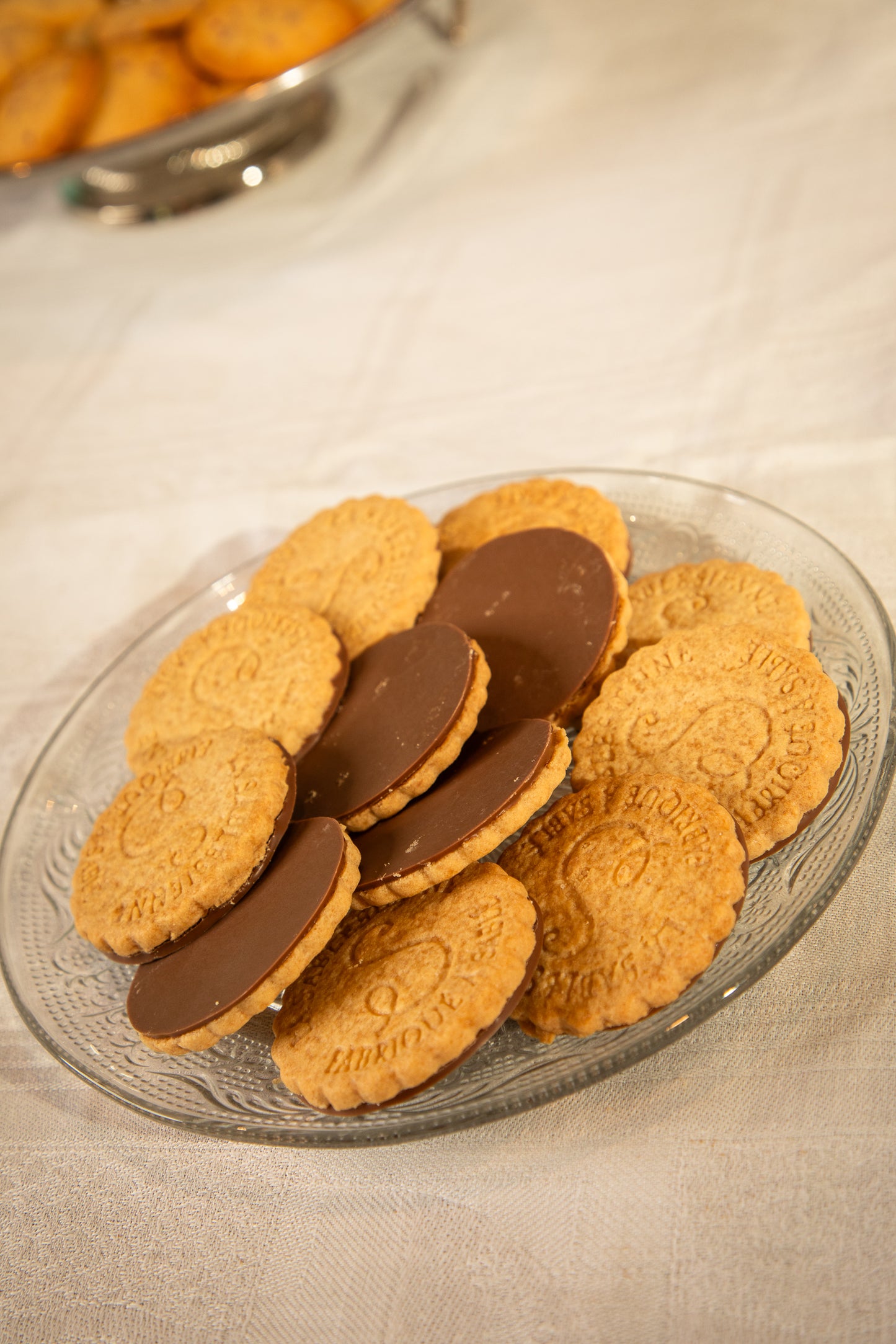 L'effusion sablé nature pur beurre et chocolat au lait  - 135g