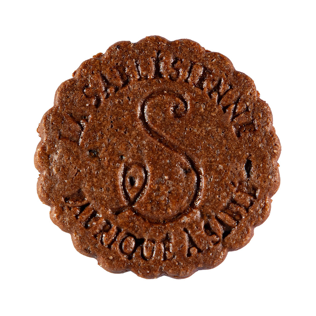 Biscuits sablés aux pépites d'abricot et tout chocolat - Boite métal "Onirique Forêt" - 250g