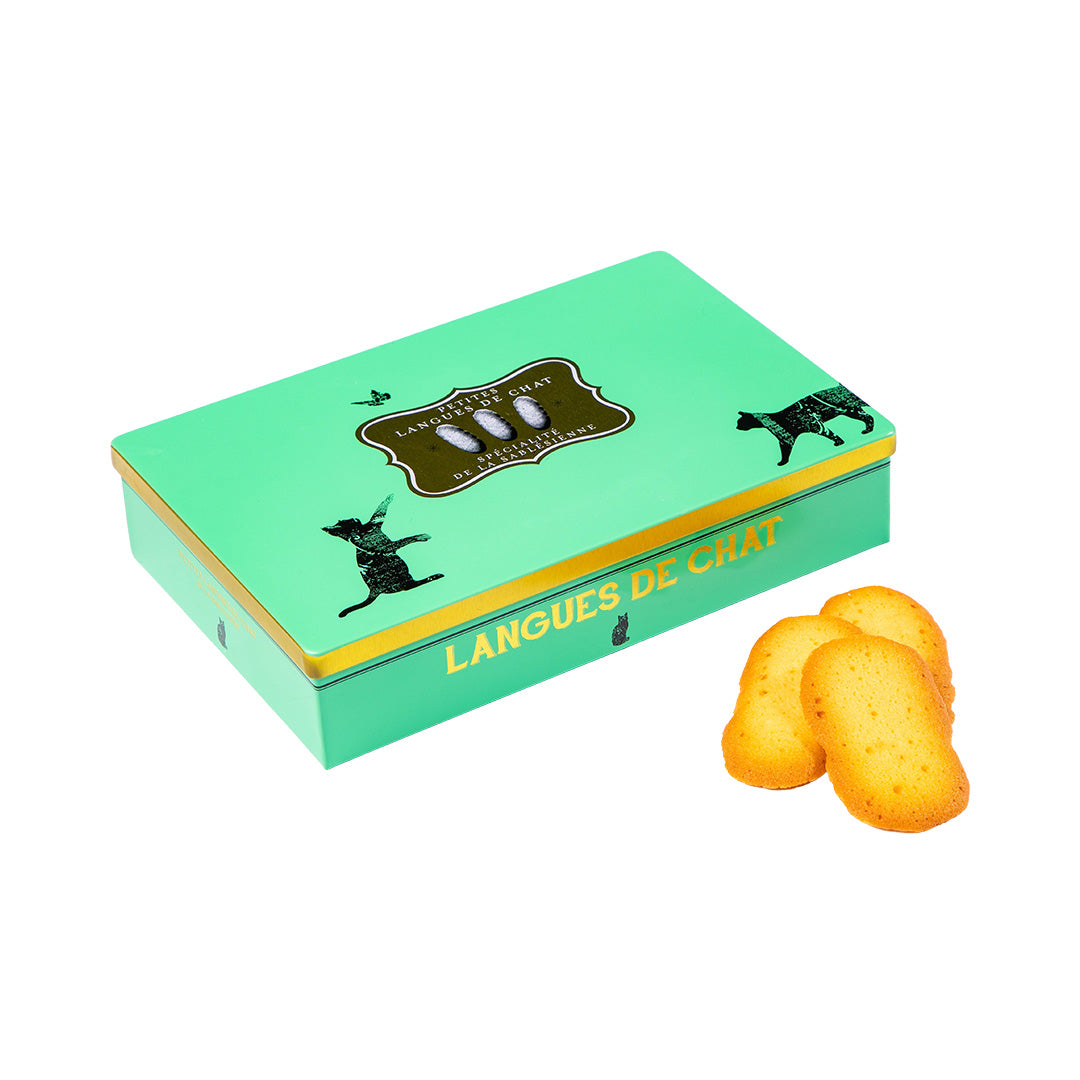 Biscuits langues de chat pâtissières - boite métal 160g