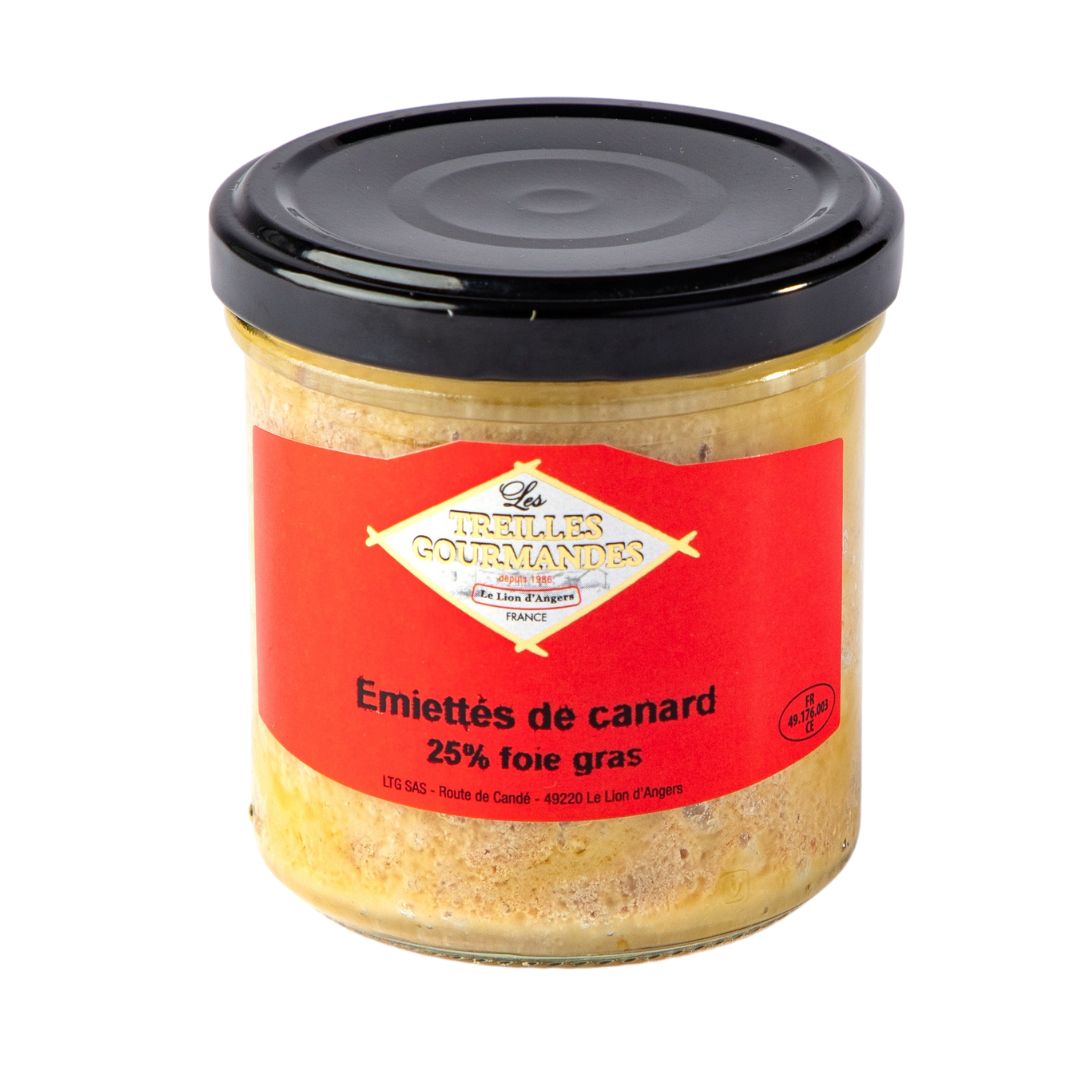 Émiettés de canard foie gras - 125g