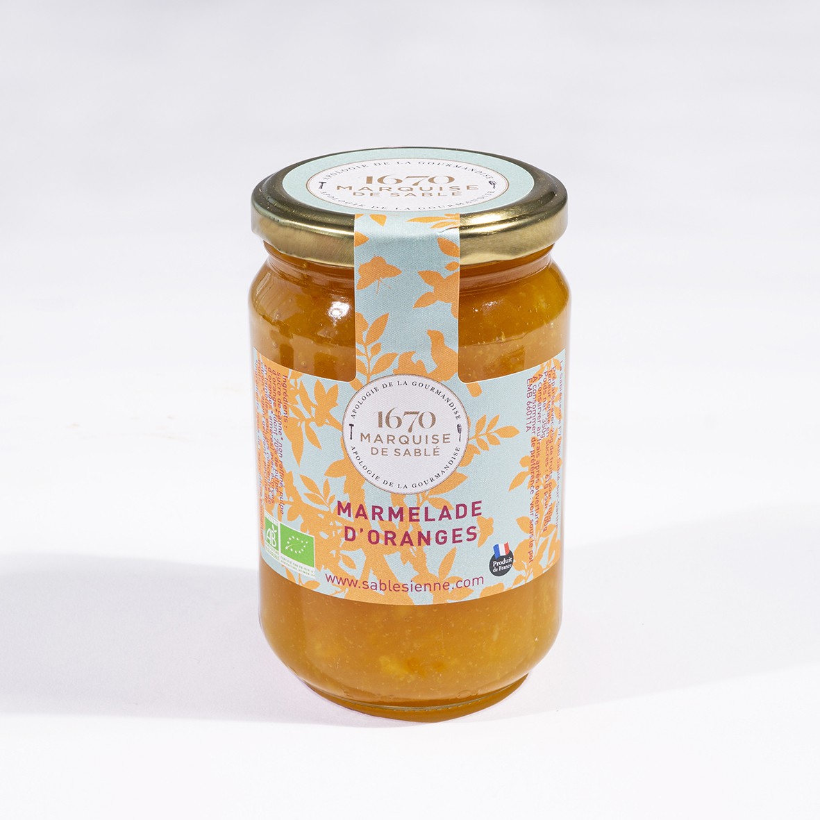 Marmelade d'Oranges Bio