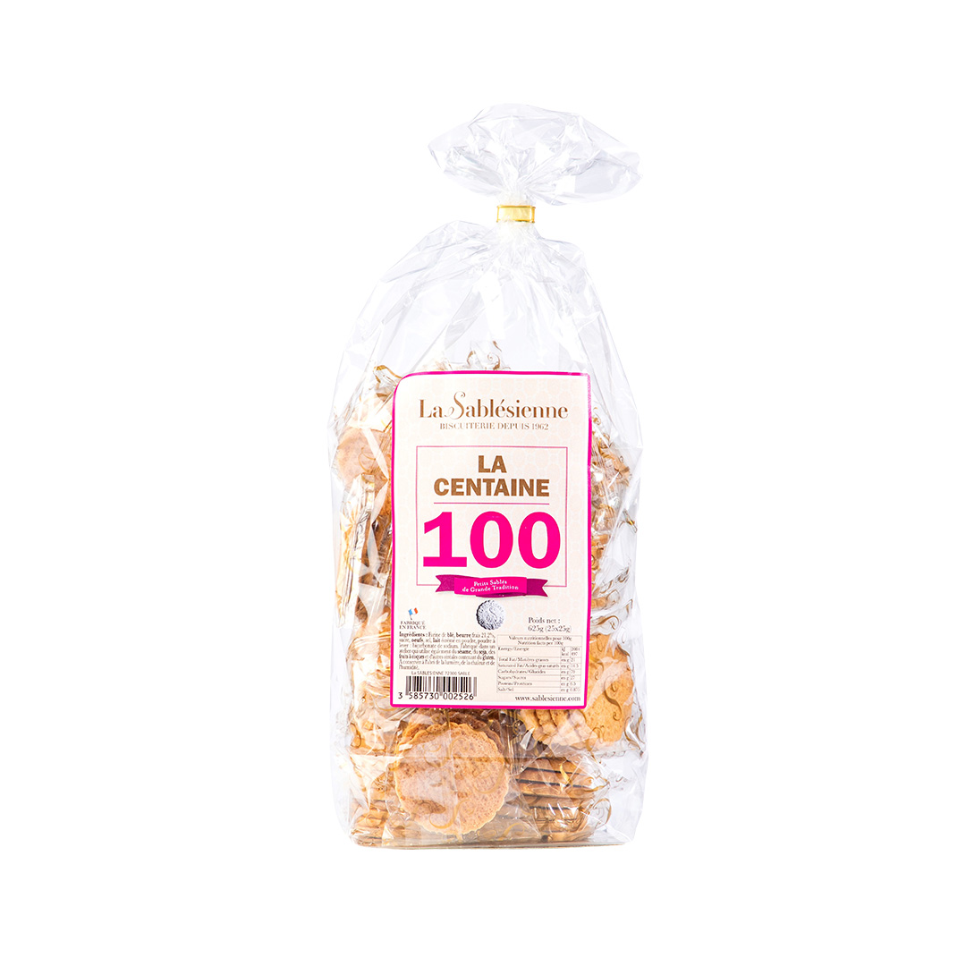 Biscuits sablés nature pur beurre - sachet 625g